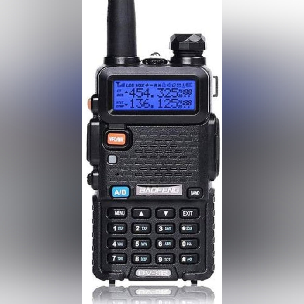 Baofeng UV-5R Two Way Radio Dual Band 144-148/420-450Mhz Walkie Talkie 1800mAh L